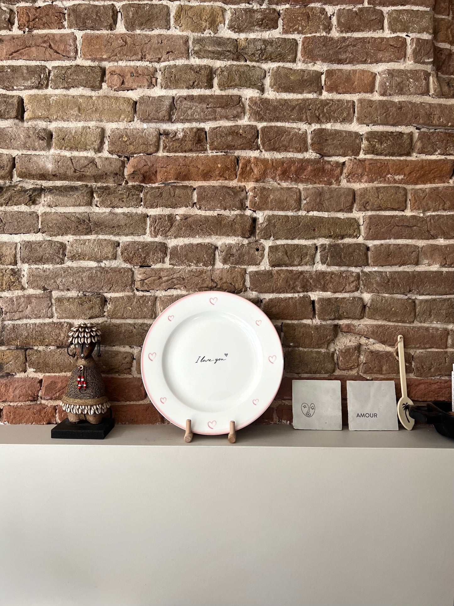 Wooden Plate Holder