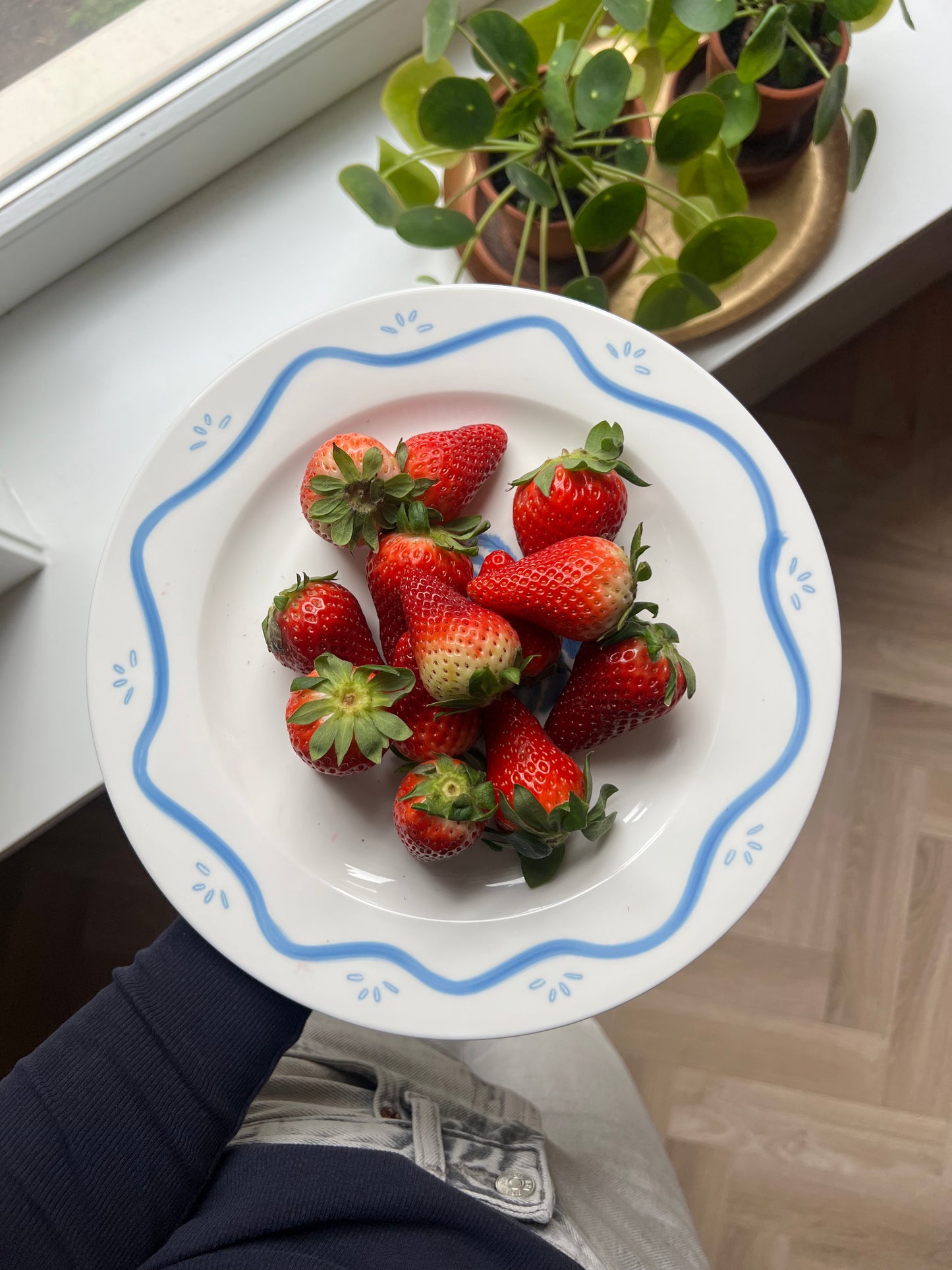 'Meet Me Under The Palms' plate
