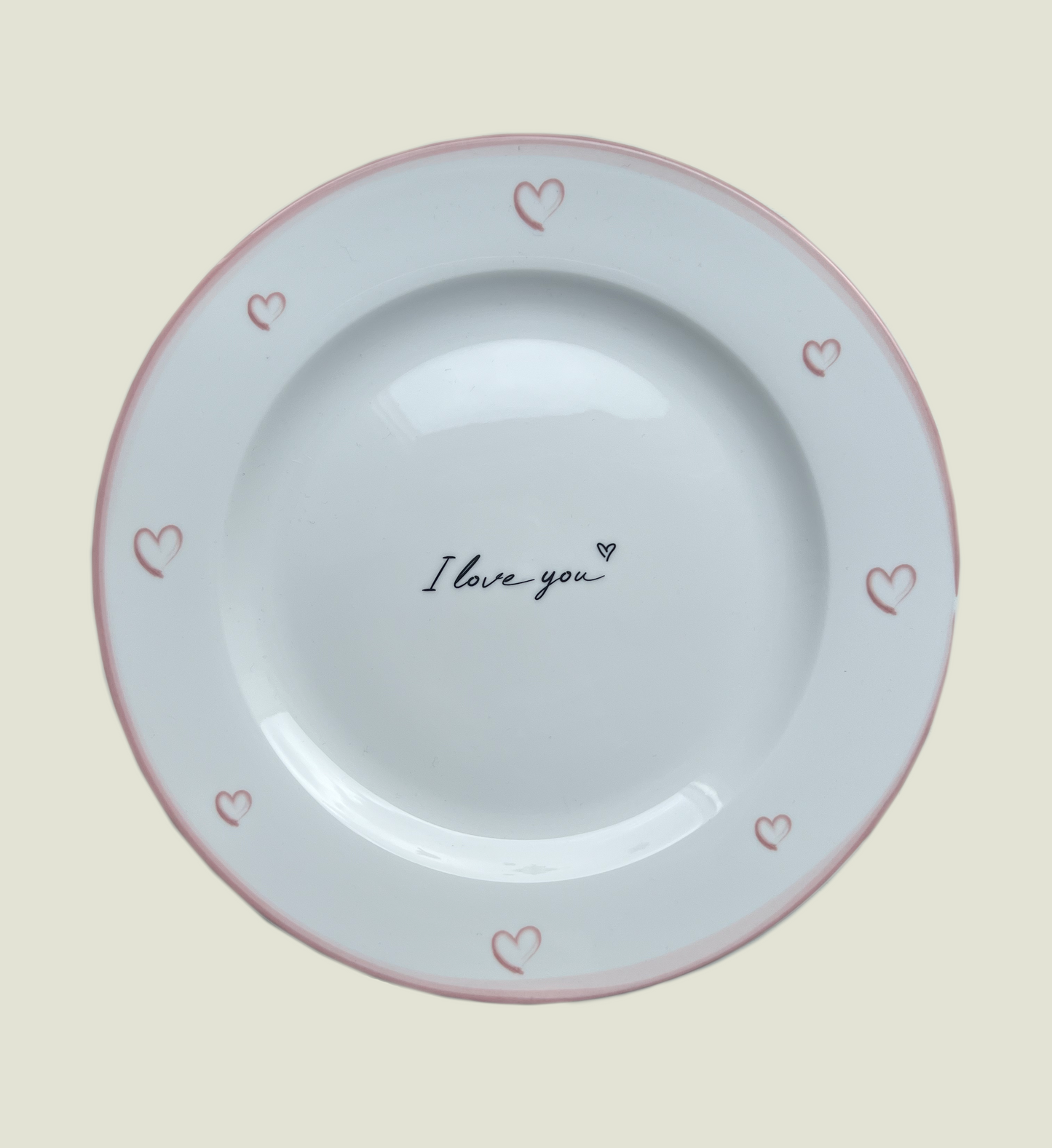 'Love Is Love' plate