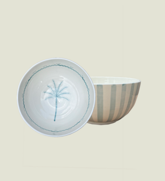 Coconut Palm Serving Bowl